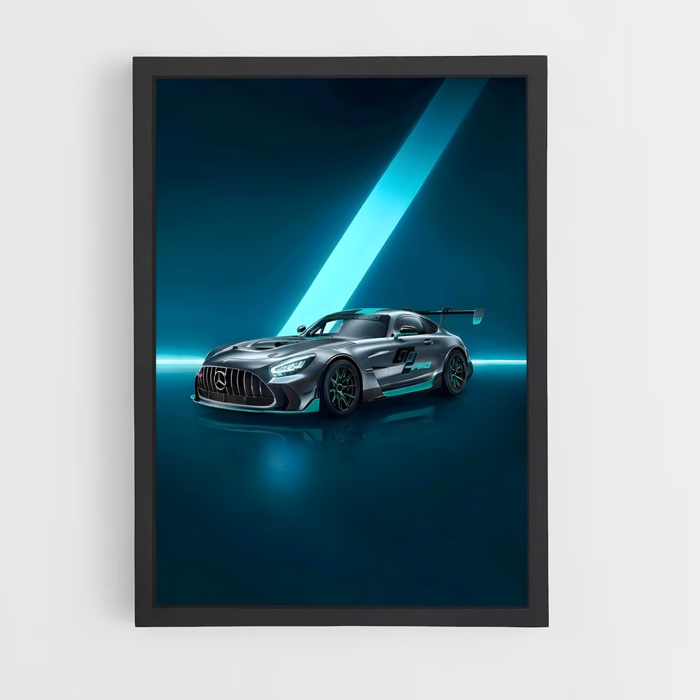 Poster Vision de Performance – affiche Mercedes (vue 2)